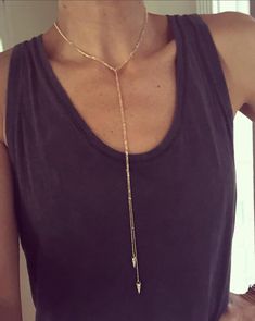 Beautiful knotted necklace. Delicate and versatile. 14K Gold or 18K Gold. Length: 48" (adjustable) Reiki infused by Mara. Leather T Shirt, Knotted Necklace, Spike Necklace, Costume Necklaces, Knot Necklace, Ring Bracelet, Jewelry Care, Reiki, Anklets