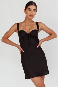 Stazi Sweetheart Neckline Mini Dress Black by Selfie Leslie Mini Dress Black, Body Glove, Iron Material, Pointed Toe Heels, Out Back, Saddle Bag, You've Been, Mini Black Dress, Sweetheart Neckline