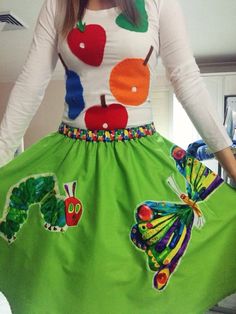 the very hungry caterpillar skirt is on sale