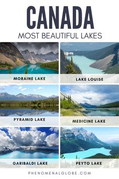 the most beautiful lakes in canada