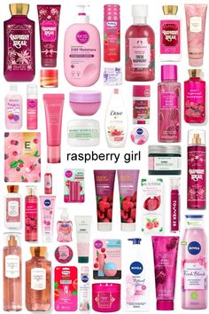 how to smelk like raspberry 💞 Skincare Glow Recipe, Girly Minimalist, Lipstick Aesthetic, Scent Combos, Aesthetic Princess, Shower Skin Care, Body Smells, Perfect Skin Care Routine