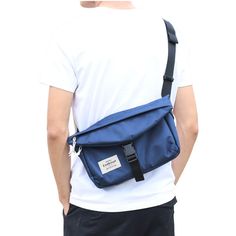 Men will love this beautiful midnight blue Small Oxford Messenger Bag with its premium canvas and modern black straps. You'll love wearing this bag around your shoulder in style to carry your essentials with you. Discover this practical and elegant Small Oxford Messenger Bag If you're on the go, you'll quickly grow fond of carrying this awesome Small Oxford Messenger Bag for men. Whether you're heading to work, school or just relaxing with all your favorite things, this shoulder bag will accompa Blue Bag With Adjustable Strap, Modern Blue Belt Bag For Travel, Casual Large Capacity Camera Bag For Everyday Use, Casual Camera Bag With Large Capacity For Everyday Use, Casual Satchel Camera Bag For Daily Use, Casual Camera Bag For Daily Use With Large Capacity, Modern Blue Bags With Pockets, Casual Satchel Camera Bag For Everyday Use, Blue Rectangular Shoulder Bag With Anti-theft Pocket