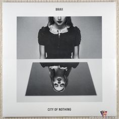 two pictures of a woman's face with the words city of nothing on it