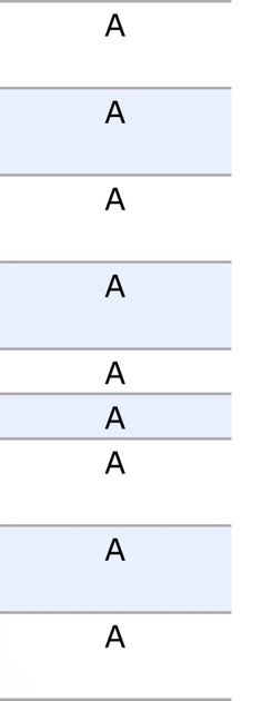 four different types of letters are shown in the table above them, and below it is an