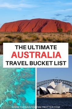 the ultimate australia travel bucket list