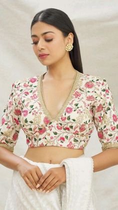 Blouse Designs High Neck, Blouse Ideas, Blouse Design Images