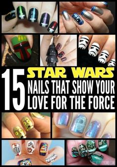 star wars nails that show your love for the force