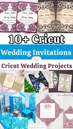 the 10 best wedding stationery ideas for cricut