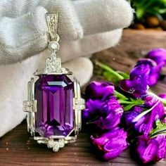 **Ring Details** - Natural Amethyst - Main Stone Size: 25.00x15mm (Approximate) - Setting Stones: 1.50mm Moissanite - Pendant Height: 53.00mm - Pendant Width: 25.00mm - Pendant Thickness: 14.00mm - Gross Weight: 25.00 grams - Handmade Pendant - Sterling Silver 925, Hallmarked - Dimensions and Weight Depend on Variations in Sizes. - DM for Customizations **Note - Our Products are Made to Order According to Customer Expectations, So It May Take Some Time. We Work on Our Products Professionally and Moissanite Pendant, Water Solutions, Engraving Art, Amethyst Pendant, Handmade Pendant, Hand Engraving, Handmade Pendants, Silver 925, Ring Designs