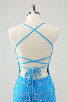 Amzcw Sparkly Sky Blue Tight Short Sequin Homecoming Dress with Lace-Up Back Party Dress Inspiration, Sparkly Party Dress, Sequin Homecoming Dress, Sparkly Party, Blue Homecoming Dresses, Short Homecoming Dress, Short Cocktail Dress, Sophisticated Dress, Short Prom