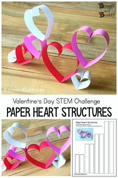 Crafts For 4th Graders, Valentine Art Projects, Valentinstag Party, Preschool Valentines, Valentine Activities, Valentine Crafts For Kids