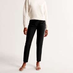 Never Worn, Has Collected Closet Fuzzies And Lint! New W Out Tags :) Tailored Pants Women, Oversized Poplin Shirt, Dressy Jeans, Women's Bottoms, Dad Jeans, Loose Jeans, Sweater Dress Midi, High Rise Pants, Tailored Pants