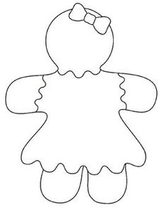 a paper doll with a bow on it's head