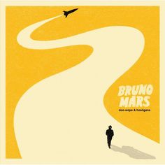 a man walking down a road with an airplane flying over him and the words bronco mars above it