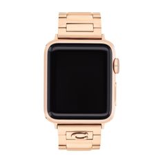 Coach Rosetone Stainless Steel Apple Watch Band ONly; 38MM/40MM/41MM Apple Watch Features, Apple Watch Bracelet, Apple Watch バンド, Ceramic Apple, Apple Watch Bracelets, Branding Coach, Watch Bracelet, Apple Watch Strap, Apple Watch Band