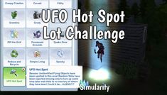 the ufq hot spot lot challenge is on display in this screenshot from simularity