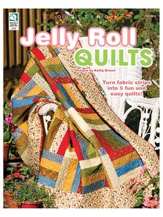 the cover of jelly roll quilts