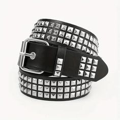 Y2k Belt, Goth Accessories, Leather Rivets, Belt Men, Studs Men, Designer Belt, Studded Belt, Faux Leather Belts, Square Bead