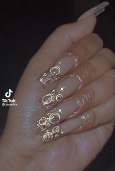 Pisces Nails Designs, Pisces Nails, Pisces Design, Edgy Nails, Simple Acrylic Nails, Girly Acrylic Nails, Brighter Days, Cute Acrylic Nail Designs