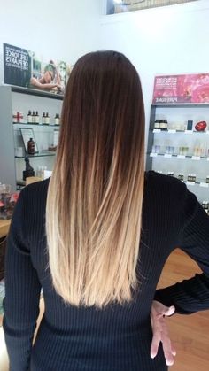 Blonde Ombre Balayage, Hairstyle Blonde, Ombre Hair Extensions, Brunette Balayage Hair