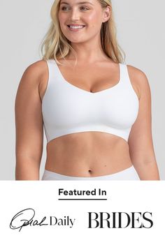 Honeylove's LiftWear V-Neck Bra is so comfortable, you’ll forget you’re wearing a bra. Thanks to supportive microfabric, bonded construction, and a hardware-free design, this bra will have you feeling lifted, secure, and oh so smooth. V-Neck Bra for Women in Astral (White)Size: Medium White Compressive Bra With Light Support, White Stretch Sports Bra With Soft Touch, Compressive White Bra, White Compressive Bra, White Compressive Fit Bra, White Bra With Built-in Support And Micro-elastic Fit, Compressive White Sports Bra With Removable Pads, White Sports Bra With Soft Touch, Supportive White Bra With Light Support