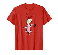 PRICES MAY VARY. Official Dr. Seuss T-shirt Lightweight, Classic fit, Double-needle sleeve and bottom hem Funny Grinch, Tshirt Collection, Grinch Shirts, Cindy Lou Who, Cindy Lou, Shirt Store, Shirts Women, Red Tshirt, Christmas 2020