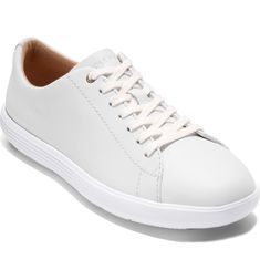 Cole Haan Grand Crosscourt Sneaker (Women) | Nordstromrack Everyday White Low-top Walking Shoes, Everyday Low-top Walking Shoes With White Sole, Classic Low-top Cushioned Golf Shoes, Classic Low-top Cushioned Walking Shoes, Low-top Walking Shoes With Perforated Toe Box For Everyday, Classic Low-top Golf Shoes With Cushioned Footbed, Everyday Low-top Walking Shoes With Perforated Toe Box, Classic Low-top Walking Shoes With Cushioned Footbed, Textured Sole White Walking Shoes