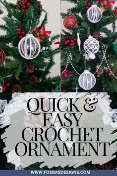 Top crochet Christmas project ideas for adding a handmade touch to the holidays. Free Knitting Patterns For Christmas Ornaments, Free Crochet Christmas Bauble Patterns, Christmas Crochet Balls, Quick And Easy Crochet Ornaments, Knit Christmas Baubles, Easy Crochet Christmas Gift Ideas, Free Christmas Crochet Patterns Xmas, Crochet Christmas Ball Covers, Crochet Ornament Covers Free Pattern Christmas Balls