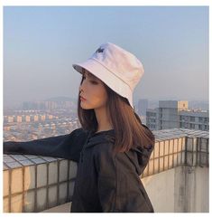 Material: Cotton Department Name: Adult Gender: Unisex Top Type: Flat Pattern Type: Letter Item Type: Bucket Hats Style: Casual Pin Outfits, Ulzzang Squad, Bucket Hat Outfit, White Bucket Hat, Bucket Hat Style, Aesthetic Clothing Stores, Mens Bucket Hats, Reversible Bucket Hat, Bucket Cap