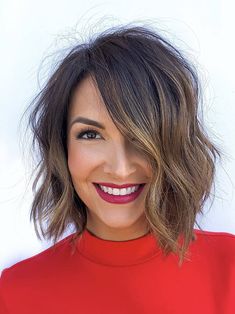 Shoulder Length Layered Hair, New Hair Trends, Shoulder Length Hair Cuts, Penteado Cabelo Curto, Haircuts For Fine Hair, Popular Hairstyles, Layered Hair, Shoulder Length, Fine Hair