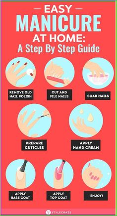 How To Get Good Nails, How To Have Clean Nails, Manicure Process, Easter Nails Easy, Manicure Steps, Pastel Nail Art, Nails Healthy, Trends Nails, Simple Spring Nails