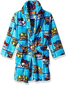 Winter Sleepwear With Character Print Long Sleeves, Winter Long Sleeve Sleepwear With Character Print, Long Sleeve Multicolor Sleepwear With Character Print, Plush Robe, Fleece Robe, Kids Robes, Men's Robes, Paw Patrol Nickelodeon, Cool Graphic Tees