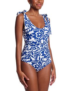 Ready to swim in something made with life’s waves in mind? The Ruched Bow One Piece Swimsuit exudes feminine flair and is the perfect option if you love a one-and-done, no-fuss swimsuit. Double lined and made with supportive, recycled fabric that stretches to fit you, it’s designed for the confidence that comes with feeling good in your skin. Women's sleepwear, lingerie and more, from Hanky Panky. S Waves, S Wave, Women's Sleepwear, Feeling Good, Sleepwear Women, Recycled Fabric, One Piece Swimsuit, Lingerie, Confidence