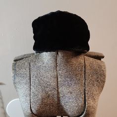 This Very Soft Faux Fur Hat Is Nwt. It Is Black And Is In Perfect Condition. Black Winter Cloche Hat, One Size Fits Most, Black Winter Cloche Hat One Size, Black Cloche Hat One Size Winter, Trendy Black Cloche Hat For Winter, Black Faux Fur Hat For Fall, Black Faux Fur Hat With Faux Fur Trim, Black Wool Cap For Winter, Black Hats With Faux Fur Lining For Cold Weather, Fitted Black Hats For Cold Weather