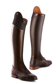 DeNiro S5601 Tall boot with IRIDE swatch top . Brushed brown with matte foot . 8-10 weeks to make the boot 2022 pricing Iride swatch in brown available on all Tall boots Dressage or Jumper. Speak with Amanda for sizing and designing amanda@geegeeequine.com 424 263 5914 Winter Riding Boots, Dressage Clothes, Horseback Riding Boots, Dressage Fashion, English Riding Boots, Dressage Boots, Horse Riding Boots, Horseback Riding Outfits, Equestrian Riding Boots