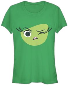 It's time to start making happy memories with a cool new Pixar Inside Out shirt! Shop Inside Out graphic tees featuring Joy, Sadness, Disgust, Anger, Fear, and all your favorite Inside Out characters. Inside Out Disgust, Inside Out Shirt, Disgusted Inside Out, Pixar Inside Out, Inside Out Characters, Diy Tutu, Happy Memories, Halloween T Shirt, Kelly Green