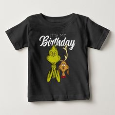 Check out this fun Dr. Suess Grinch birthday shirt. Grinch Birthday Shirt, Grinch Chalkboard, Dr Suess Grinch, Grinch Birthday, Chalkboard Birthday, Birthday Chalkboard, Dr Suess, It's My Birthday, Top Baby Products