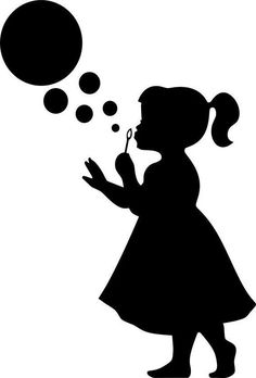 Hand Positioning, Silhouette Arte, Child Silhouette, Blowing Dandelion, Silhouette Girl, Kids Silhouette, Silhouette Template, Silhouette Painting, Girl Silhouette