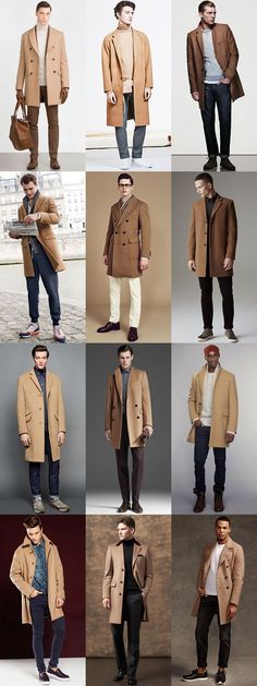 Camel Coat Outfit, Sneakers Outfit Men, Coat Outfit, Camel Coat, Mens Winter Fashion, Coat Outfits, Mode Inspo, Sneakers Outfit