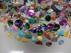 2200 Carats of Polished Gemstones + 5 Carats of Faceted Gemstones Item Description Treasure Hunt!! Over 2200 Carats of Gemstones + 5 Carats of Faceted Gemstones Fun for you and your whole family Each item is for one full pound (OVER 2200 Carats) of treasure hunt mix. Dig into a bag of Earth's rare treasures. Your treasure hunt will contain over 500 polished gemstones as well as rare and valuable faceted gemstones. Each mix will contain the following tumbled and polished gemstones: Alexandrite, A Faceted Gems, Treasure Hunt, Crystal Points, Faceted Gemstones, Jewelry Projects, A Bag, Diamond Gemstone, Loose Diamonds, Beautiful Jewelry