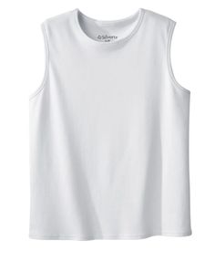 Women's Adaptive Open Back Sleeveless Undershirt - 3 Pack | Art in Aging Classic Cotton Sleeveless Tank Top, Stretch Cotton Muscle Tee, Classic Cotton Vest Top, Silver Sisters, Upper Arms, Easy Dressing, Pressure Points, Simple Dresses, Dress Making