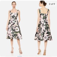 New With Tags Adrianna Papell Floral Print Dress Size 10 Color:- Taupe Mult Retail Price $219 2 Side Pockets Zips In The Back. Approximate Measurements:- Underarm To Underarm: 19.1/4" Waist:15.1/2" Length From Shoulder:45" Lined. Shell 100%Polyester Lining 100% Acetate Style Ap1e205407 Questions? Leave A Comment Below! Pink Silk A-line Midi Dress, Pink Fit And Flare Midi Dress For Cocktail, Elegant Pink Floral Print Midi Dress, Chic Pink Fit And Flare Midi Dress, Pink Elegant Fit And Flare Midi Dress, Pink Fit And Flare Formal Dress, Spring Pink Fit And Flare Midi Dress, Pink Fit And Flare Midi Dress, Pink Fit And Flare Midi Dress For Spring