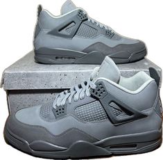 Casual Gray Air Jordan 4 For Streetwear, Gray Air Jordan 4 Casual Streetwear, Gray Jordan Shoes With Air Max Cushioning For Streetwear, Gray Air Jordan 4 For Streetwear, Gray Air Jordan 4 Streetwear, Gray Air Jordan 4 Streetwear Sneakers, Casual Gray High-top Air Jordan 4, Sporty Gray High-top Air Jordan 4, Gray Low-top Air Jordan 4 For Sports