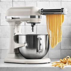 KitchenAid® Bowl-Lift Stand Mixer, 7-Qt. Kitchenaid Milkshake, Wine And Beer Fridge, Summer Cocktail Menu, Kitchenaid Bowl, Mixer Attachments, Pasta Roller, Tilt Head, Knife Skill, Countertop Appliances