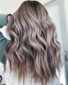 Ash Blonde Balayage on Light Brown Hair Blonde Balayage On Light Brown, Balayage On Light Brown Hair, New Hair Color Ideas, Light Ash Brown Hair, Mushroom Hair, Blonde Hair Ideas, Ash Blonde Balayage