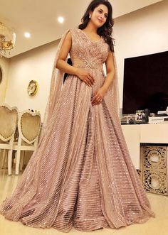 Gown Dress Design, Indowestern Gowns, Engagement Gowns, Designer Bridal Lehenga Choli, Net Gowns