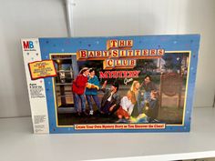 the babysitters'club mystery board game is on display in a toy store