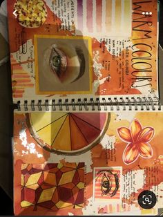 Art Cba 2 Ideas, Gcse Art Sketchbook Tone, Source Book Ideas Art, Alevel Sketchbook Art Mindmap, Colour Art Gcse, Colour Gcse Art Sketchbook Pages, Colourful Sketchbook Ideas, Gcse Graphics Sketchbooks, Alevel Art Mindmap