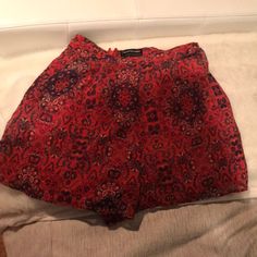 Bohemian Flowy Shorts. Size L Never Worn. Perfect Quality Bohemian Patterned Bottoms For Vacation, Bohemian Printed Summer Shorts, Chic Patterned Bottoms For Summer, Chic Patterned Summer Bottoms, Vacation Boho Print Patterned Bottoms, Summer Festival Bottoms With Boho Print, Summer Festival Boho Print Bottoms, Summer Festival Boho Bottoms, Bohemian Floral Print Short Bottoms