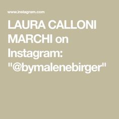 the instagram page for lauren calloni march on instagram